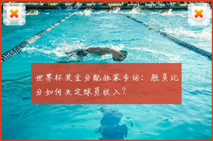 世界杯奖金分配独家专访:胜负比分如何决定球员收入?