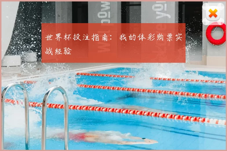 世界杯投注指南:我的体彩购票实战经验