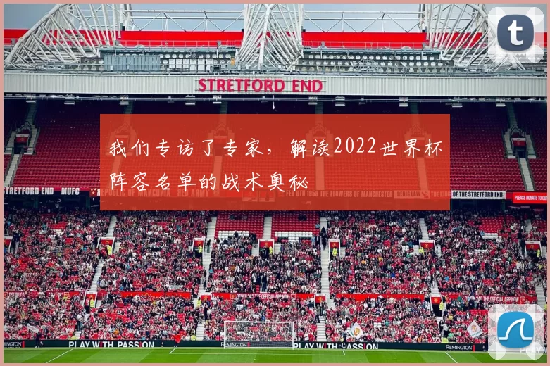 我们专访了专家，解读2022世界杯阵容名单的战术奥秘