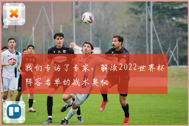 我们专访了专家，解读2022世界杯阵容名单的战术奥秘