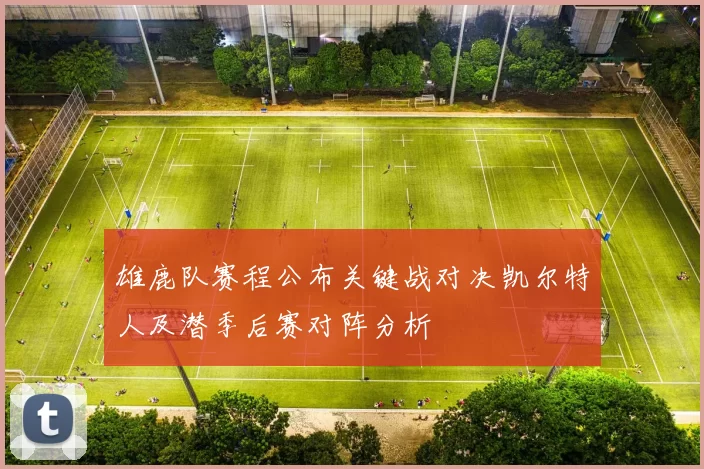 雄鹿队赛程公布关键战对决凯尔特人及潜季后赛对阵分析